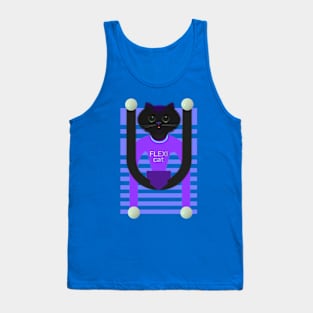 Flexi cat. Tank Top